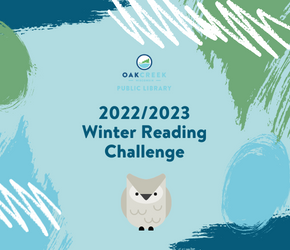 2022/2023 Winter Reading Challenge logo